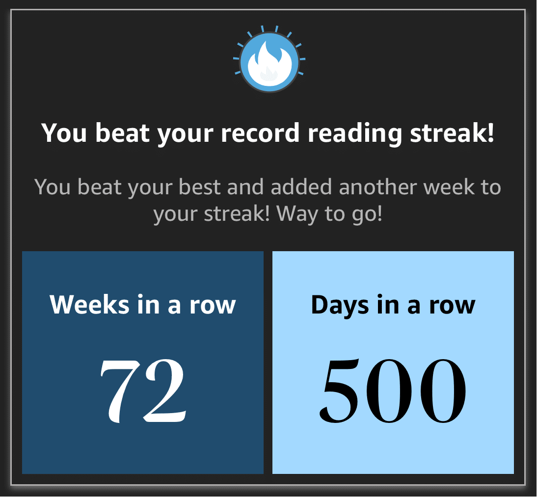 Reading 500 days kindle Goodreads